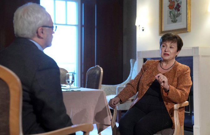 Georgieva: Prognoze za globalnu ekonomiju više nijesu tako loše