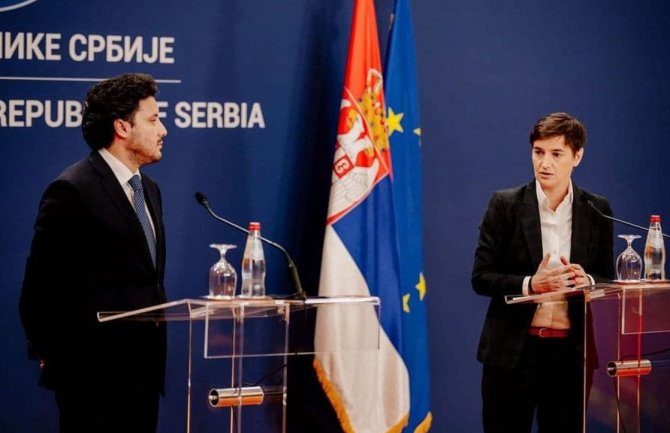 Abazović čestitao Brnabić  Dan državnosti Republike Srbije