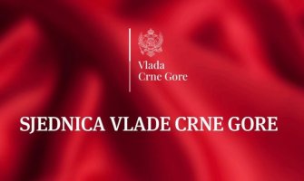 Sjednica Vlade Crne Gore u ponedjeljak