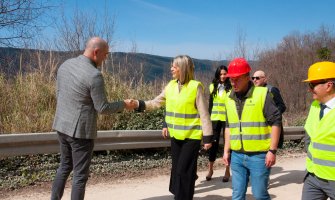 Posjeta delegacije Ministarstva ekologije, prostornog planiranja i urbanizma gradilištu na kojem se realizuju radovi u sklopu druge faze izgradnje regionalnog sistema vodosnabdijevanja