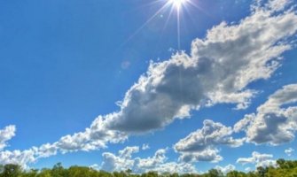 Sjutra pretežno sunčano, temperatura do 34 stepena