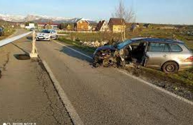 Udes na Žabljaku, jedna osoba teže povrijeđena