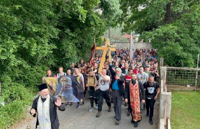 Hodočašće od podgoričkog Sabornog hrama do Ostroga