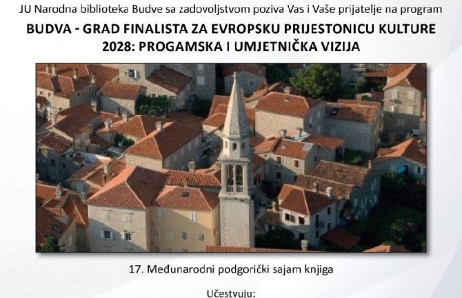 Na Sajmu o kandidaturi Budve za Evropsku prijestonicu kulture 2028.