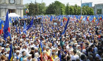 Veliki proevropski protesti u Moldaviji