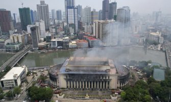 Izgorela “najveličanstvenija zgrada“ u Manili