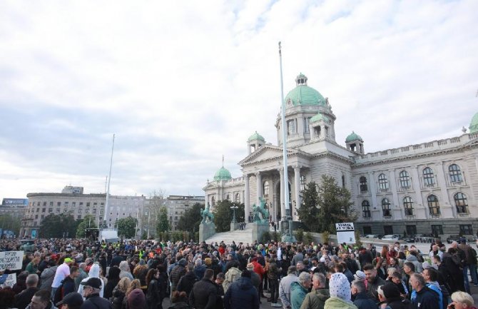 U Beogradu četvrti protest 