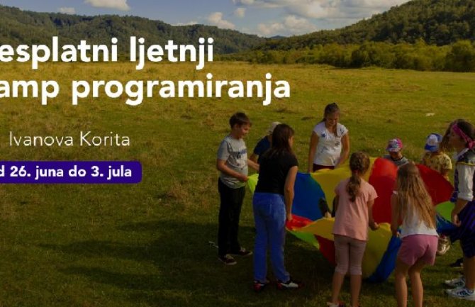 Besplatni ljetnji kamp programiranja za djecu na Ivanovim koritima