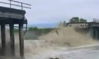 Srušio se most u Mrčajevcima kod Čačka