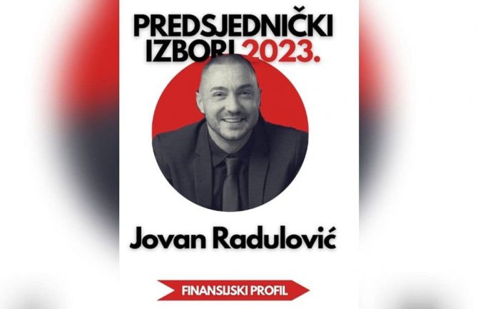 MANS: Radulović finansijki pobjednik predsjedničkih izbora