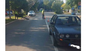 Biciklista povrijeđen u nezgodi u centru Bara