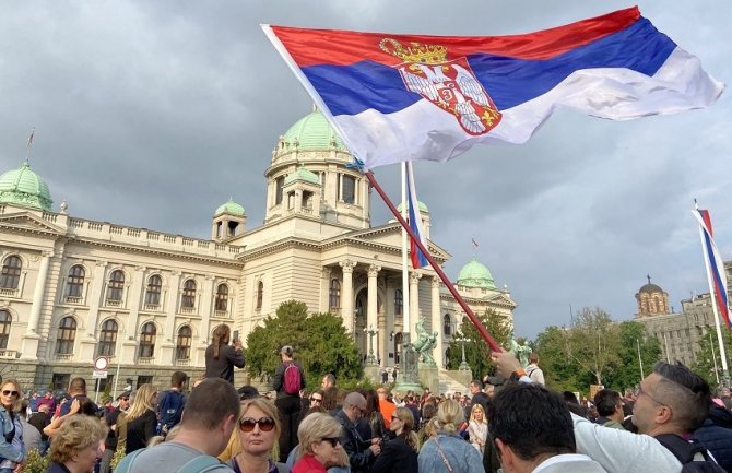 Dvanaesti po redu protest „Srbija protiv nasilja