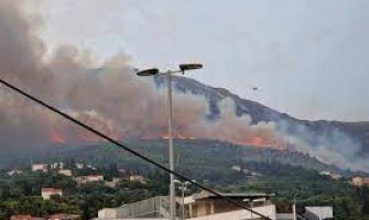 Vjetar rasplamsao požar kod Dubrovnika, vatra prelazila i u BiH 