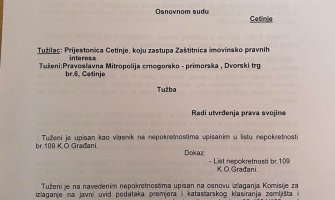 Prijestonica traži da se državi vrati groblje u Građanima neosnovano upisano na Mitropoliju