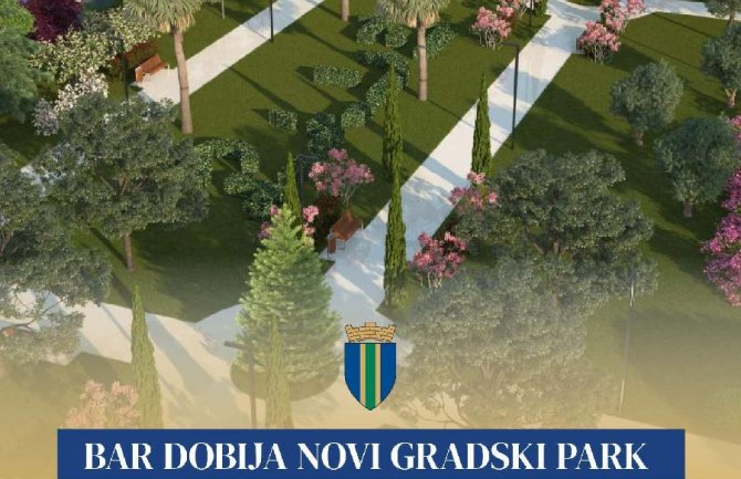 Bar dobija novi gradski park