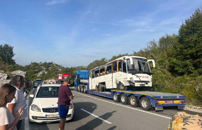 UP: Vozač se tereti za teško djelo protiv bezbjednosti saobraćaja