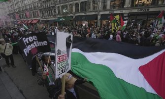 Uprkos upozorenjima, hiljade ljudi na propalestinskom skupu