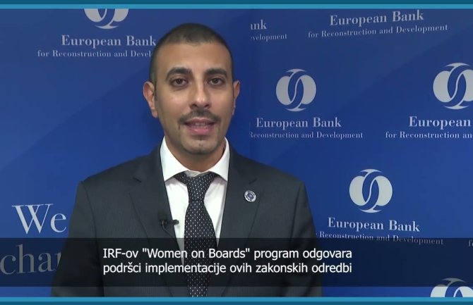 Zakaria: Čast mi je što je EBRD partner u realizaciji “Women on Boards” programa