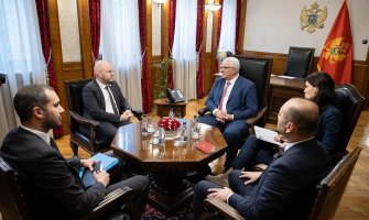 Mandić sa Lundbergom: Postoji apsolutna saglasnost da je prioritet punopravno članstvo Crne Gore u EU