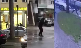 Filmska pljačka zlatare na Kosovu: Pljačkaši pucali na policiju, prolaznici sve snimili