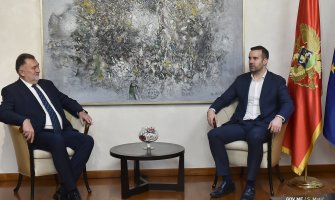 Spajić ugostio ambasadore Slovačke i Kosova