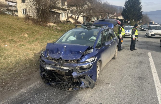 Lančani sudar kod Bijelog Polja: Povrijeđeno šest osoba, dvoje teže