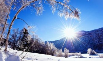 I danas sunčano, vjetar i slab snijeg na sjeveru