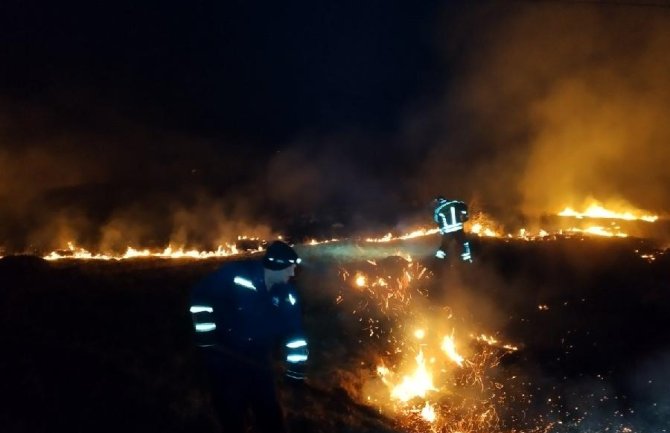 Požar na Žabljaku, ekipe na terenu