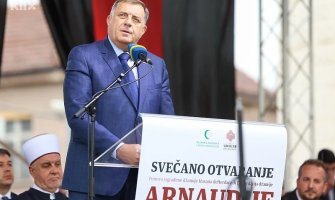 Dodik na otvorenju Arnaudija džamije: Njeno rušenje je bilo greška i čin bezumlja