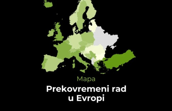 U Crnoj Gori porastao broj zaposlenih koji rade prekovremeno