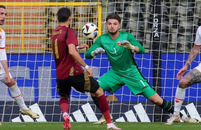 Dva različita poluvremena, Crna Gora poražena protiv Belgije, ali ipak pokazala dobru igru