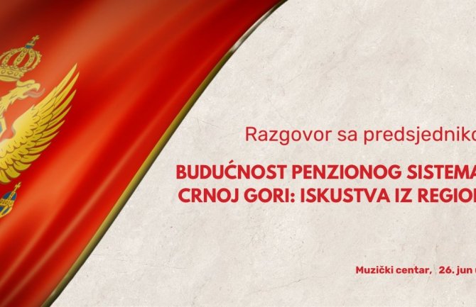 Panel o penzionom fondu: Reforma se ne može uraditi za četiri mjeseca, ukidanje doprinosa nije preporučljivo