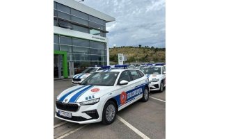 U Podgoricu stigao dio novih policijskih automobila: 