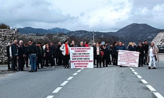 U ponedjeljak blokada puta Podgorica - Cetinje