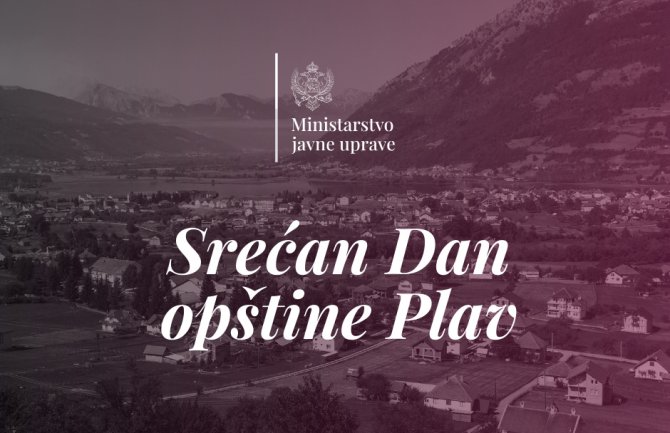 Čestitke povdom Dana opštine Plav