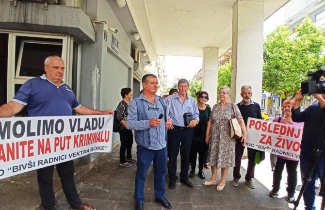 NVO „Bivši radnici Vektra Boke“: Hoće da prevare radnike i zakinu državu za četiri miliona