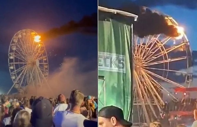 Izbio požar na panoramskom točku tokom festivala u Njemačkoj, povrijeđeno najmanje 30 osoba