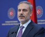 Turski ministar vanjskih poslova Hakan Fidan u petak u Sloveniji