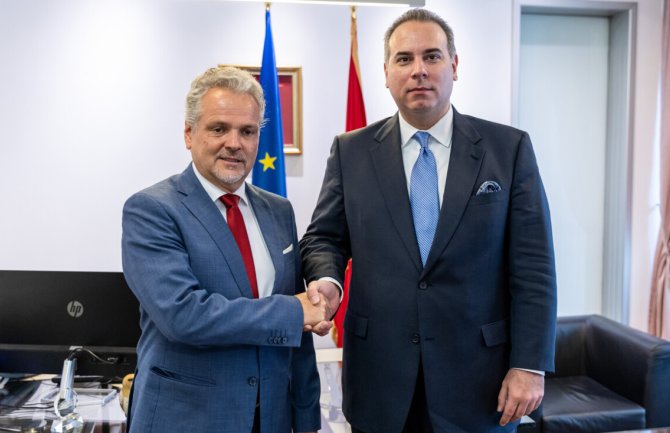 Ivanović sa Satlerom: Crna Gora predvodnik u evropskim integracijama