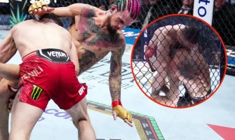 Čudna scena u borbi za UFC pojas: Novi prvak ljubio rivala pa zamalo nokautiran